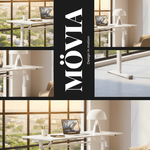 Bureau assis-debout compact réglable pour adulte et enfant – MÖVIA
