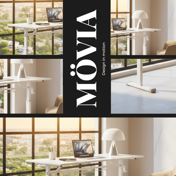 Bureau assis-debout compact réglable pour adulte et enfant – MÖVIA