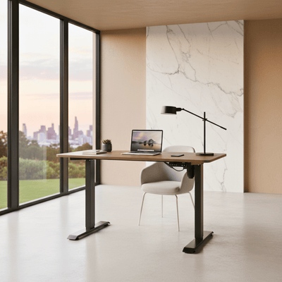 Bureau assis-debout électrique 120x60 cm à mémoire – MÖVIA