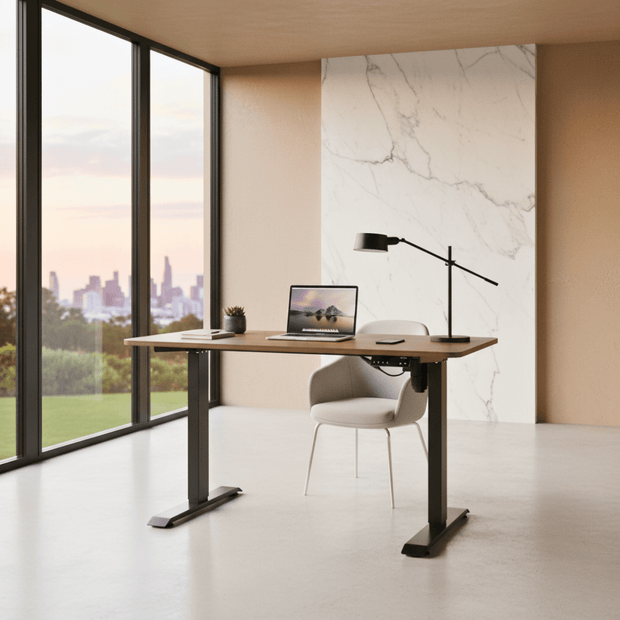 Bureau assis-debout électrique 120x60 cm à mémoire – MÖVIA