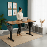 Bureau assis-debout électrique 180x80 cm à mémoire – MÖVIA