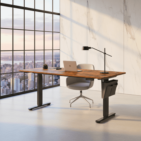 Bureau assis-debout électrique 180x80 cm à mémoire – MÖVIA